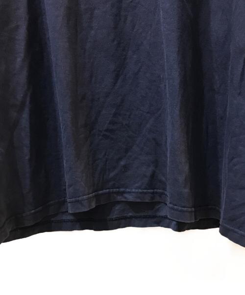 HARLEY-DAVIDSON（ハーレーダビッドソン）HARLEY-DAVIDSON (ハーレーダビッドソン) 00'S ブルーフレイム L/S TEE ネイビー サイズ:XLの古着・服飾アイテム