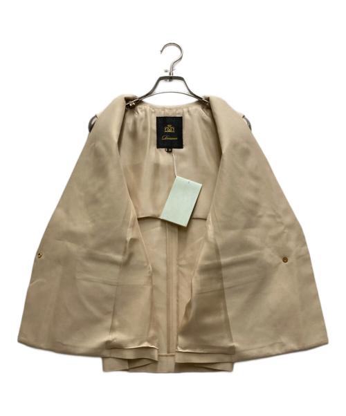 DRAWER（ドゥロワー）Drawer (ドゥロワー) PRE1 Cotton SilkTwill Gilet ベージュ サイズ:36の古着・服飾アイテム