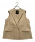 Drawer（ドゥロワー）の古着「PRE1 Cotton SilkTwill Gilet」｜ベージュ