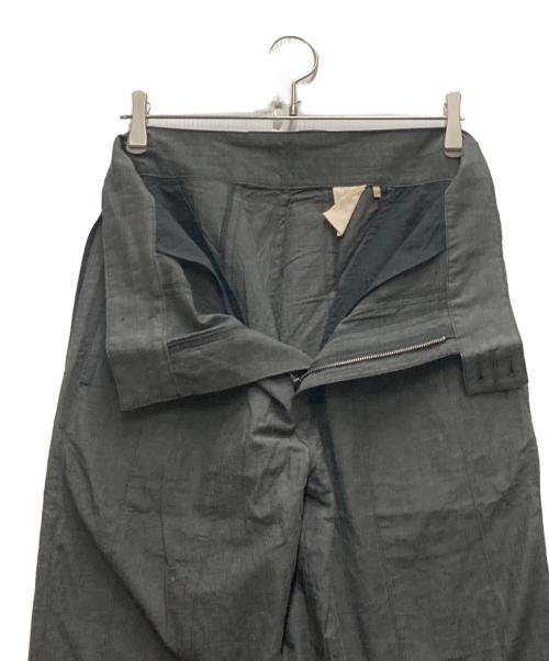 JIAN YE（ジェン イェ）JIAN YE (ジェン イェ) FALLDOWN PANTS グレー サイズ:FREEの古着・服飾アイテム