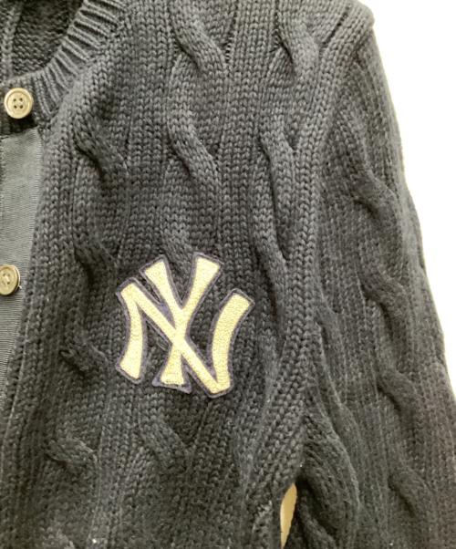 POLO RALPH LAUREN（ポロ・ラルフローレン）POLO RALPH LAUREN (ポロ・ラルフローレン) MLBヤンキース カーディガン ネイビー サイズ:Sの古着・服飾アイテム