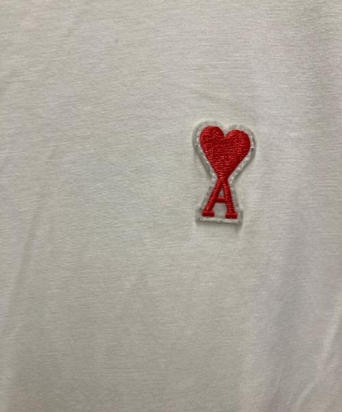 AMI Alexandre Mattiussi（アミアレクサンドルマテュッシ）AMI Alexandre Mattiussi (アミアレクサンドルマテュッシ) AMI DE COEUR T-SHIRT ホワイト サイズ:Lの古着・服飾アイテム