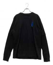 sacai（サカイ）の古着「Gonz GONZ AND SACAI L/S T-Shirt」｜ブラック