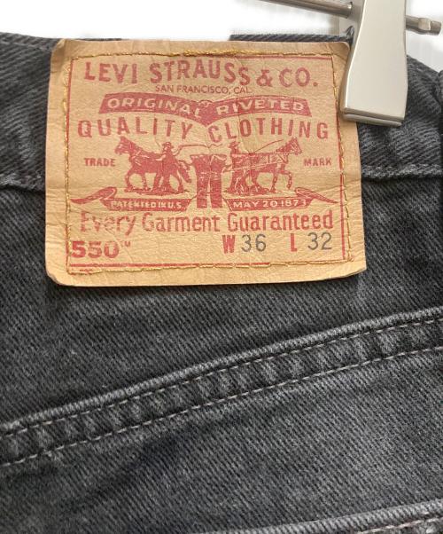 LEVI'S（リーバイス）LEVI'S (リーバイス) 00’s後染めブラックデニム ブラック サイズ: SIZE W36の古着・服飾アイテム