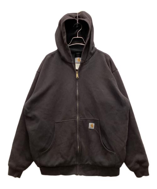 CarHartt（カーハート）CarHartt (カーハート) 00`sジップフーディ ブラック サイズ:Lの古着・服飾アイテム