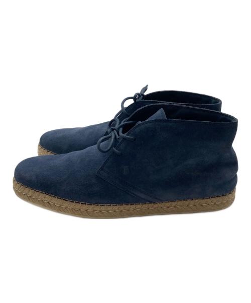 TOD'S（トッズ）TOD'S (トッズ) スウェードチャカブーツ ネイビー サイズ:8 1/2の古着・服飾アイテム
