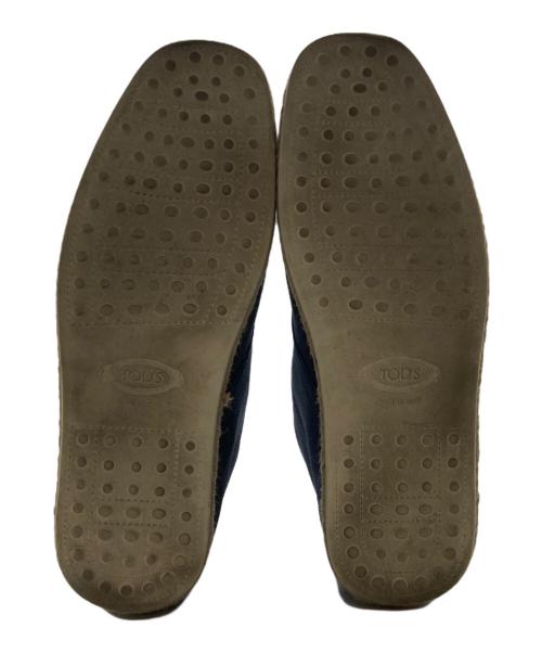 TOD'S（トッズ）TOD'S (トッズ) スウェードチャカブーツ ネイビー サイズ:8 1/2の古着・服飾アイテム