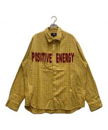 AFB（エーエフビー）の古着「POSITIVE ENERGY SHIRTS」｜イエロー