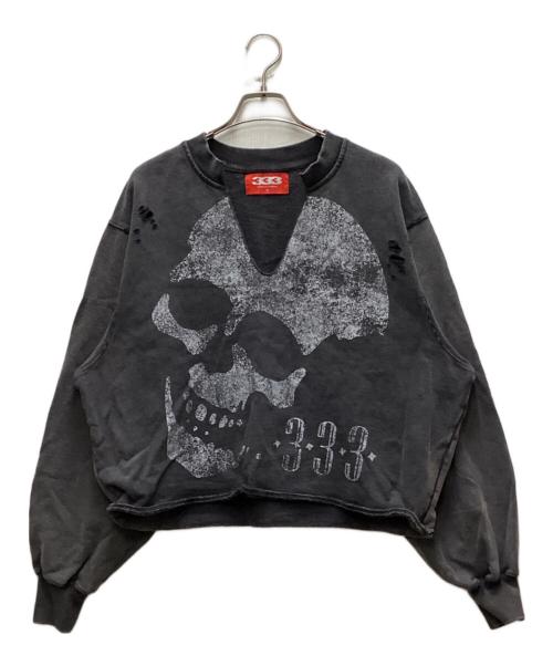 PCCVISION（ピーシーシービジョン）PCCVISION (ピーシーシービジョン) 3MANON hoodie グレー サイズ:Sの古着・服飾アイテム