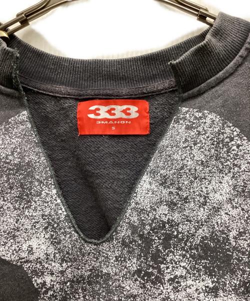 PCCVISION（ピーシーシービジョン）PCCVISION (ピーシーシービジョン) 3MANON hoodie グレー サイズ:Sの古着・服飾アイテム