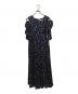 Her lip to（ハーリップトゥ）の古着「Marguerite Open Shoulder Dress」｜ネイビー