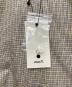 中古・古着 mocT (モクティ) CHECK S/S OPEN-COLLAR SHIRT グレー×イエロー サイズ:L：8000円
