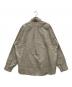 mocT (モクティ) CHECK L/S OPEN-COLLAR SHIRT グレー×イエロー サイズ:XL：10000円