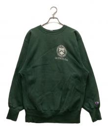 Champion（チャンピオン）の古着「90s FLETCリバースウィーブスウェット」｜グリーン