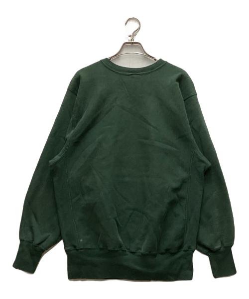 Champion（チャンピオン）Champion (チャンピオン) 90s FLETCリバースウィーブスウェット グリーン サイズ:XLの古着・服飾アイテム