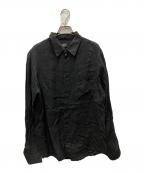 A.P.C.アーペーセー）の古着「リネンシャツ」｜ブラック