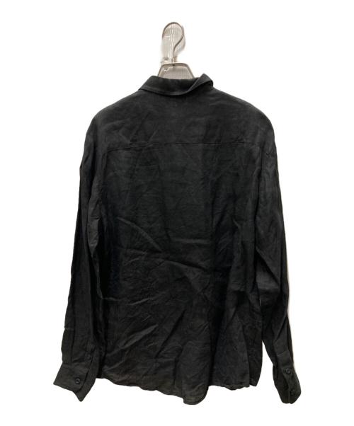 A.P.C.（アーペーセー）A.P.C. (アーペーセー) リネンシャツ ブラック サイズ:Sの古着・服飾アイテム