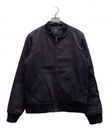 A.P.C.（アーペーセー）の古着「ジップアップブルゾン」｜ネイビー