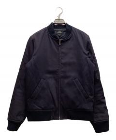 美品　90s KENZO HOMME カシミヤ素材　アウター　ブルゾン 中古・古着通販】KENZO (ケンゾー) 90's バックロゴジップブルゾン