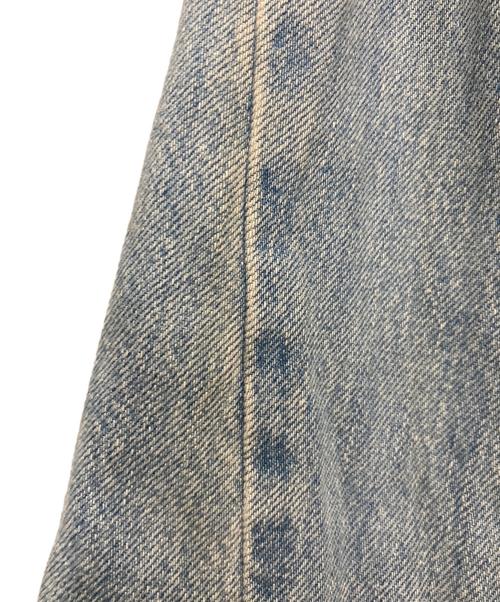 Maison Margiela（メゾンマルジェラ）Maison Margiela (メゾンマルジェラ) 再構築デニムパンツ ブルー サイズ:36の古着・服飾アイテム