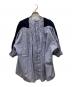 sacai (サカイ) ニット切り替えブラウス ネイビー サイズ:1：12000円