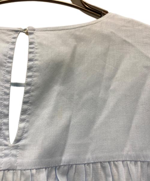 merlette（マーレット）merlette (マーレット) ギャザーワンピース ブルー サイズ:XSの古着・服飾アイテム