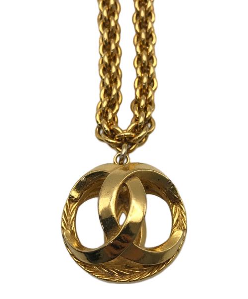 CHANEL（シャネル）CHANEL (シャネル) 透かしボールネックレス ゴールドの古着・服飾アイテム