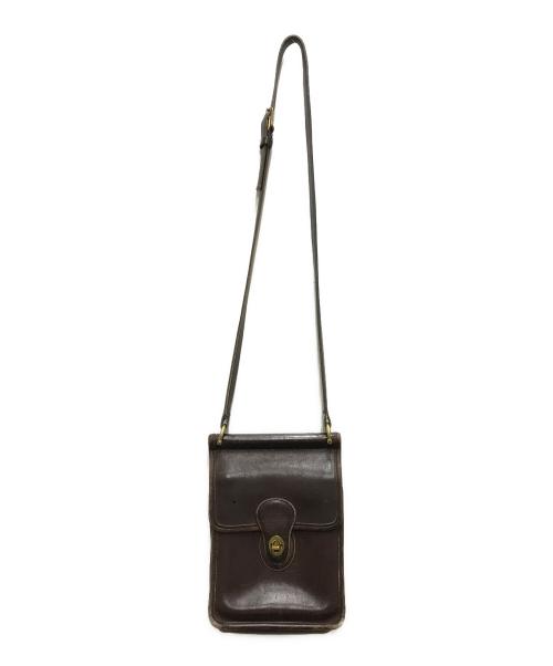 COACH（コーチ）COACH (コーチ) ショルダーバッグ ブラウンの古着・服飾アイテム