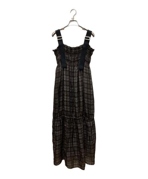 TODAYFUL（トゥデイフル）TODAYFUL (トゥデイフル) Strap Jacquard Dress ブラウン サイズ:36の古着・服飾アイテム