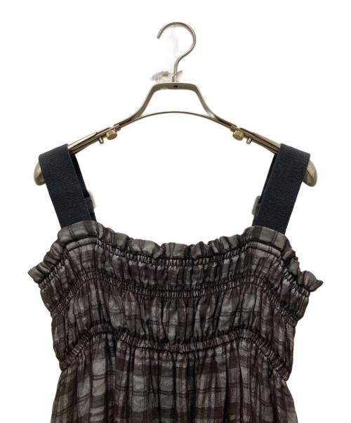 TODAYFUL（トゥデイフル）TODAYFUL (トゥデイフル) Strap Jacquard Dress ブラウン サイズ:36の古着・服飾アイテム
