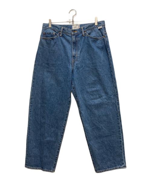 WTAPS（ダブルタップス）WTAPS (ダブルタップス) BLUES STRAIGHT TROUSERS COTTON. DENIM ブルー サイズ:03の古着・服飾アイテム