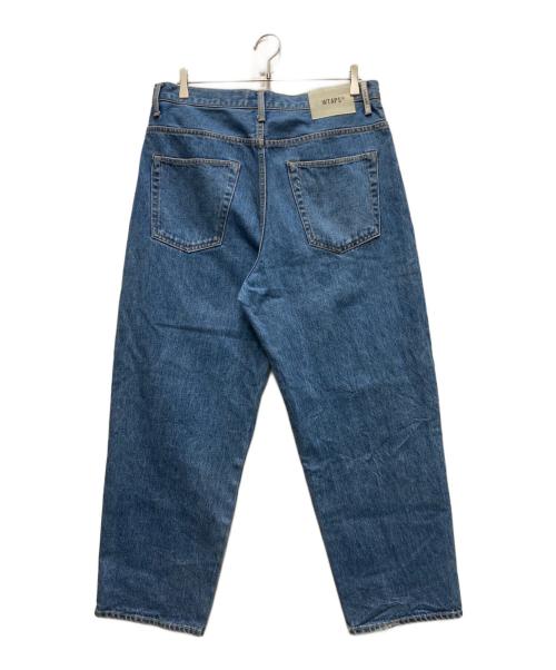 WTAPS（ダブルタップス）WTAPS (ダブルタップス) BLUES STRAIGHT TROUSERS COTTON. DENIM ブルー サイズ:03の古着・服飾アイテム
