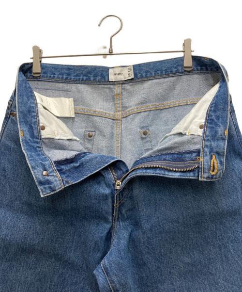 WTAPS（ダブルタップス）WTAPS (ダブルタップス) BLUES STRAIGHT TROUSERS COTTON. DENIM ブルー サイズ:03の古着・服飾アイテム