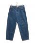 WTAPS（ダブルタップス）の古着「BLUES STRAIGHT TROUSERS COTTON. DENIM」｜ブルー