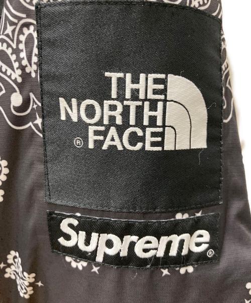 SUPREME（シュプリーム）SUPREME (シュプリーム) THE NORTH FACE (ザ ノース フェイス) Bandana Mountain Parka Jacket ブラック サイズ:Lの古着・服飾アイテム