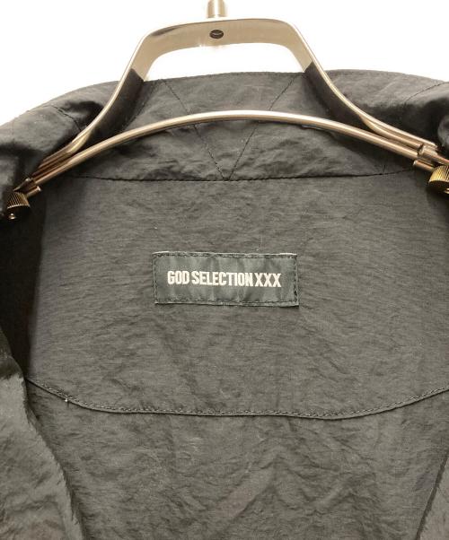 GOD SELECTION XXX（ゴッド セレクション トリプルエックス）GOD SELECTION XXX (ゴッド セレクション トリプルエックス) ナイロンジャケット ブラック サイズ:XLの古着・服飾アイテム