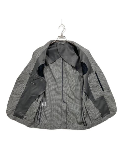 Eddie Bauer（エディーバウアー）Eddie Bauer (エディーバウアー) リネンテーラードジャケット グレー サイズ:Lの古着・服飾アイテム