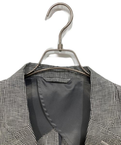 Eddie Bauer（エディーバウアー）Eddie Bauer (エディーバウアー) リネンテーラードジャケット グレー サイズ:Lの古着・服飾アイテム