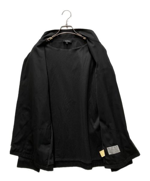 A.P.C.（アーペーセー）A.P.C. (アーペーセー) 00`Sスダブルジップアップジャケット ブラック サイズ:1の古着・服飾アイテム