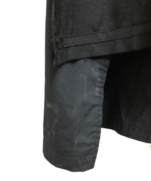 SEIVSON（セイヴソン）SEIVSON (セイヴソン) ドッキングデザインワンピース ブラック サイズ:記載なしの古着・服飾アイテム