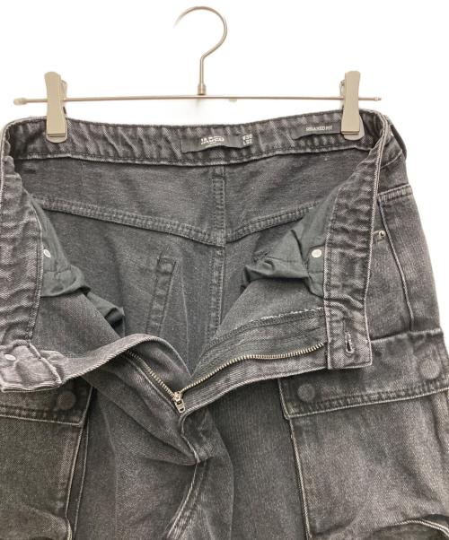 Jaded London（ジェイデッドロンドン）Jaded London (ジェイデッドロンドン) デニムカーゴパンツ ブラック サイズ:W30の古着・服飾アイテム