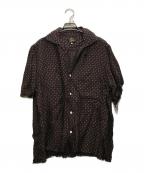 Needlesニードルズ）の古着「CUT-OFF BOTTOM SHIRT」｜ネイビー