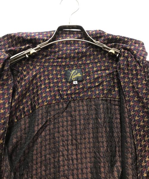 Needles（ニードルズ）Needles (ニードルズ) CUT-OFF BOTTOM SHIRT ネイビー サイズ:Mの古着・服飾アイテム