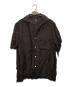 Needles（ニードルズ）の古着「CUT-OFF BOTTOM SHIRT」｜ネイビー