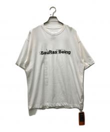 TIGHTBOOTH PRODUCTION×Sauras Being（タイトブースプロダクション×ソーラス ビーイング）の古着「Tシャツ」｜ホワイト