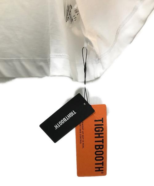 TIGHTBOOTH PRODUCTION（タイトブースプロダクション）TIGHTBOOTH PRODUCTION (タイトブースプロダクション) SauRas Being (ソーラス ビーイング) Tシャツ ホワイト サイズ:Mの古着・服飾アイテム