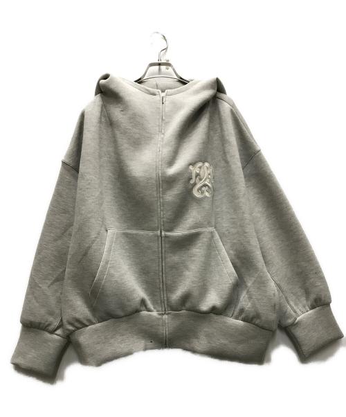 Snidel（スナイデル）Snidel (スナイデル) ボリュームパーカー グレー サイズ:FREEの古着・服飾アイテム