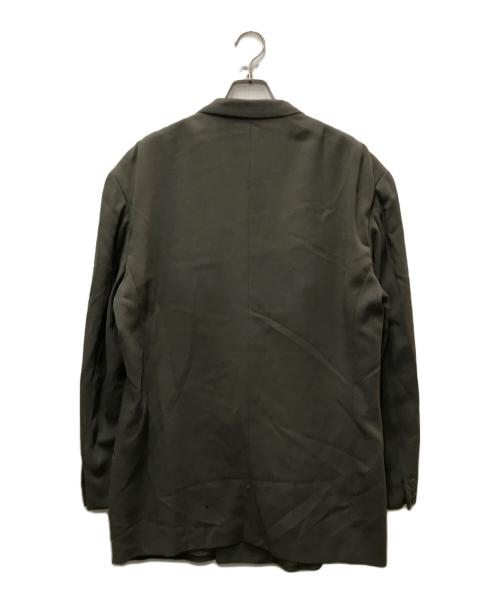 GIORGIO ARMANI（ジョルジオアルマーニ）GIORGIO ARMANI (ジョルジオアルマーニ) 90's ダブルジャケット グレー サイズ:42の古着・服飾アイテム
