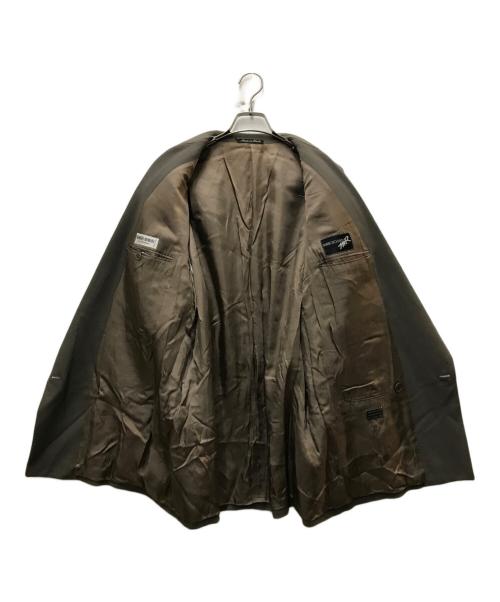 GIORGIO ARMANI（ジョルジオアルマーニ）GIORGIO ARMANI (ジョルジオアルマーニ) 90's ダブルジャケット グレー サイズ:42の古着・服飾アイテム