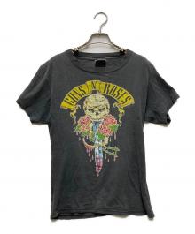 GUNS N ROSES（ガンズ・アンド・ローゼズ）の古着「90's バンドTシャツ」｜ブラック